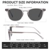 DEHOTRE Progressive Multifocal Reading Sunglasses Men No Line Bifocal Sun