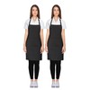 Proluxe 2-Pack Bib Apron Unisex, Adjustable with Pocket and Additonal