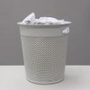 JVL Droplette Design Plastic Bin, 12L, 30 x 29cm Approx,