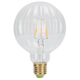 G95 Retro Bulb E27 4W 220V WatermelonShape LED Filament Lamp Bulb Decorative Lighting Warm Light(Transparent )