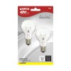 Satco 25 Watt A15 Clear Light Bulb 1500 Hours Intermediate