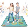 Dance Mat Children Volume Adjustable Cartoon Dinosaur Pattern Floor Musical