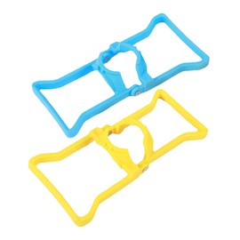 BIUDECO 2Pcs Heavy Duty Water Lifter Handles for Water Buckets Ergonomic Design for Easy Handling Comfortable and Labor Saving for Water Stations and Supermarkets