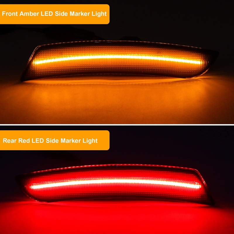 Aexploer LED Side Marker Lights Kits Compatible with Camaro 2016-2023,