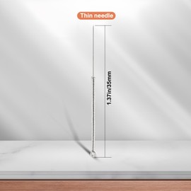 YGQQOY Professional 100pcs Disposable Pimple Needles, Acne Needle, Blackhead and Blemish Remover Tools, Pimple Popper Tools