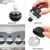 Moldes de silicona para bola de hielo, juego de 4