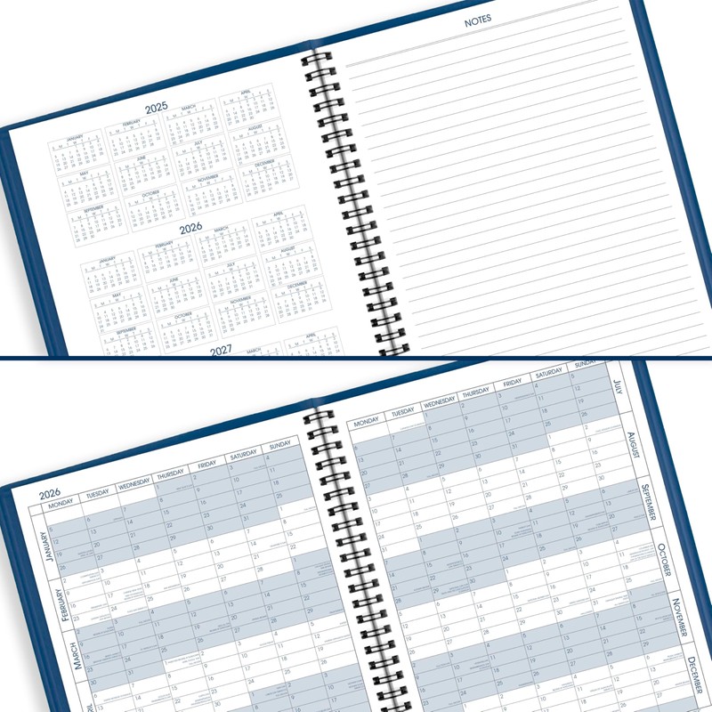 AT-A-GLANCE 2026 Planner, Monthly, 7" x 8-3/4", Medium, Blue (701242026)