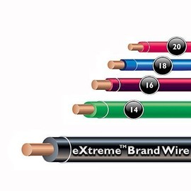 500 Feet of Extreme Dog Fence's Heavy Duty Polyethylene Coated 20 Gauge Heavy Duty Pet Containment Wire - Compatible with Any Brand Dog Fence System or Any Application That Uses Copper Tracer Wire