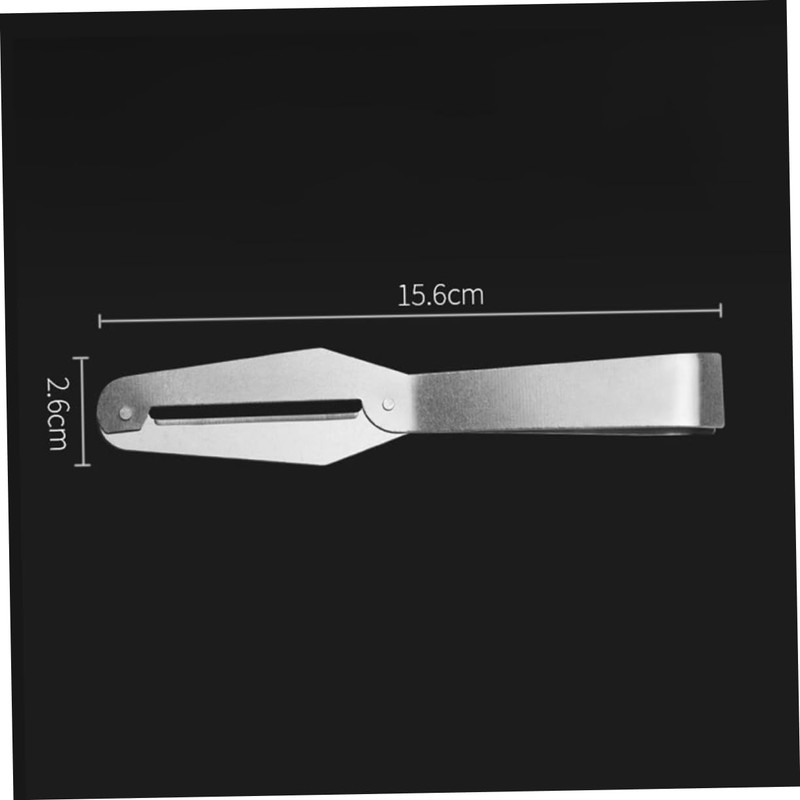 Ciieeo 6pcs Stainless Steel Plucking Tweezers Precision Removal Tools for