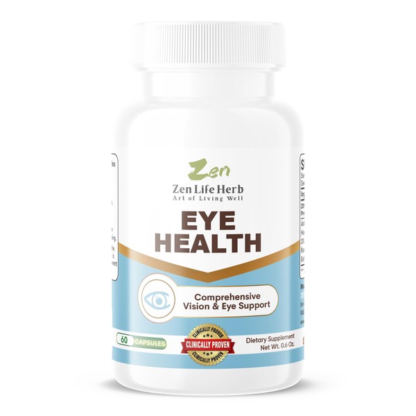 ZEN LIFE HERB Eye Health with Panax Notoginseng Astaxanthin Lutein