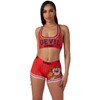 PSD Women's Baller Taz Sports Bra, Red, L