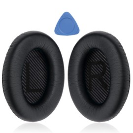YOCOWOCO Ear Pads for Bose Quiet Comfort 35 (QC35) and Quietcomfort 35 II (QC35 II) Replacement Earpads with Soft Protein Leather, Ear Pad Cushions for Bose QC 35/35II Headphones