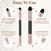 JJUNW 6pcs Artist Blending Sponge Pen, Double Headed Rub and