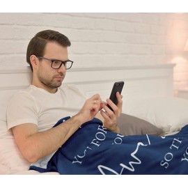 Turelos Birthday Gifts for Men, Thank You Gifts, Gifts for Men Who Have Everything, Inspirational Gifts, Sometimes You Forget Your Awesome Gifts for Coworkers/Friends Throw Blanket 60x50in