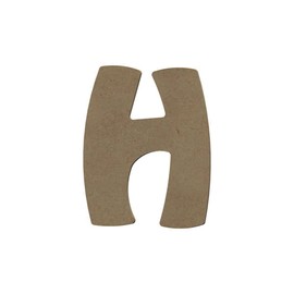 Letter H 8cm x 6mm Gomille ECO MDF
