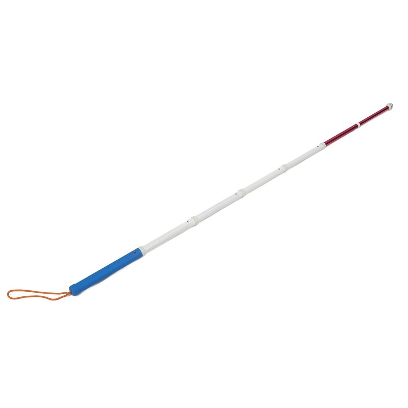 Telescoping Blind Cane, Portable Alloy Reflective Blind Walking Stic, Lightweight