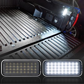 AUYICH Truck Bed Light Car Trunk Lighting Kit Compatible with Tacoma 2020 2021 2022 2023 2024, White LED Bed Cargo Light Replacement PT85735200, Clear Lens