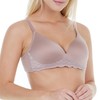 Tops & Bottoms Brassiere sin Varilla para Mujer, Tamaño 36B,