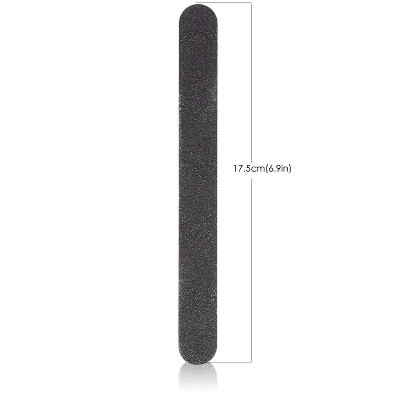 Nail File 21ct 100/180 Grit Emery Board Filer for Acrylic/Natural