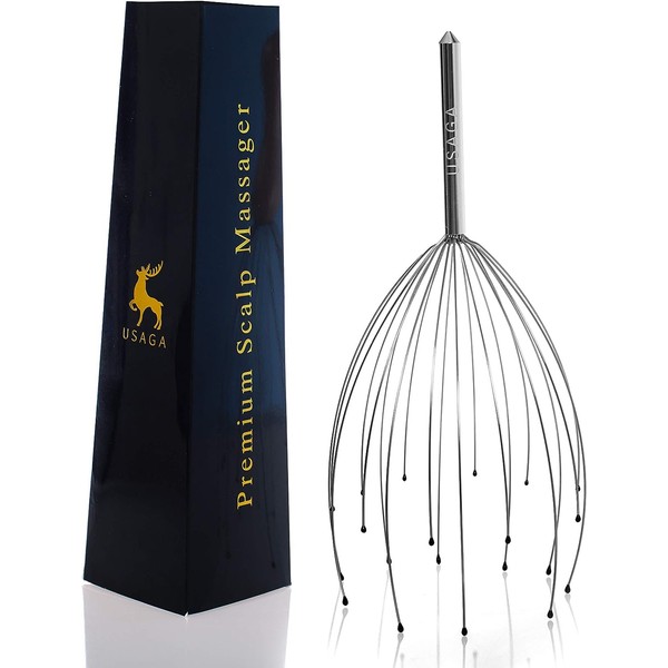 USAGA USAGA Head Massager Scalp Massager 20 Fingers Head Scratcher
