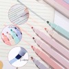 PIMXL 24-Piece Highlighter Set - Aesthetic Pastel Coloured Pens with