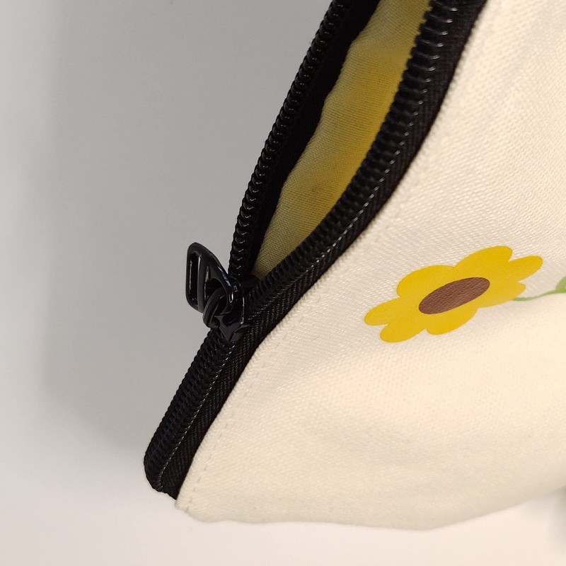 NUTFORD 12OZ Canvas Purse Pouch Cotton Linen for Coins, Cosmetic