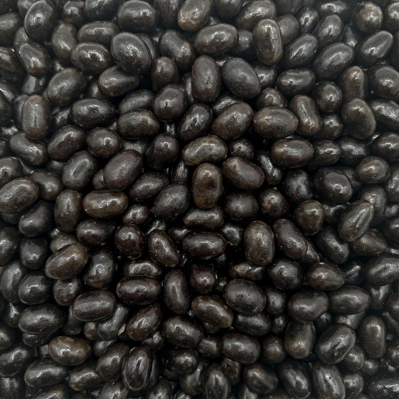 Black Licorice Jelly Beans Candy | 3-Pound Bag | Old-Fashioned