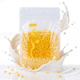 2.2lb Hard Wax Beads for Hair Removal - WAX ON, HAIR GONE! Wax Beans for Women Men, At Home Brazillian Wax for Coarse Hair, Face, Legs, Arms, All Over Body (Milk)