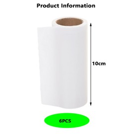 Extra Sticky Lint Roller Refills, 3.9 inch/10cm Roller Refills for Clothes Pet Hairs Carseats, 6 Rollers, Total 360 Sheets