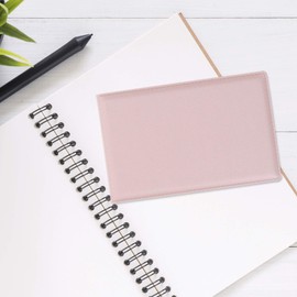 kwmobile Synthetic Leather ID Card Holder - Folding Wallet for Credit, Personal Identification and Driver's License - Rose Gold