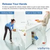 VADANIA 24" Push to Open Drawer Slide, #VF1245, 3-Fold Full