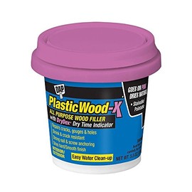 DAP 00540 5.5 Oz Natural Plastic Wood-X Stainable Wood Filler with DryDex Dry Time Indicator