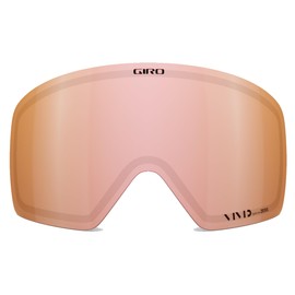 Giro Contour - Lente de repuesto para anteojos de nieve, color oro rosa vivo