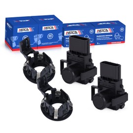 MOCA 2X Reverse Backup Parking Assist Sensor & 2X Parking Sensor Retainer Holder Replace Fit for Honda 2012-2015 Pilot 3.5L, 2011-2017 Odyssey 3.5L