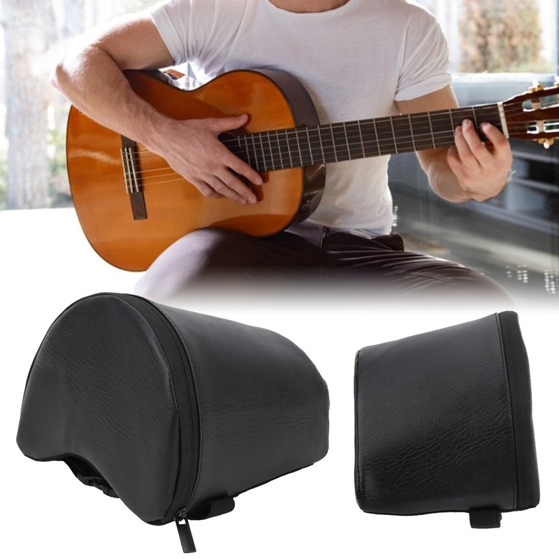 Guitar Pad Soft Memory Foam Leg Cushion Elastic Strap Instrument