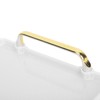 Decorative Tray Elegant Exquisite Texture Ergonomic Serving Tray with Handles