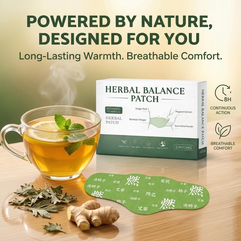 NEWUREHO Japanese Herbal Balance Patch for Waist & Body, Non-Irritating
