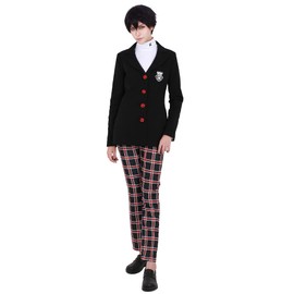 miccostumes Men's Costume Academy School Student Cosplay Winter Uniform Fullset(Men L)