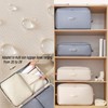 space saving storage Beige Compression Duvet Storage Bag Large Capacity