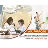 Utopia Drop Cloth for Painting (9x12 ft, 2 Pack) Washable