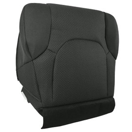 AUTOKAY Front Lower Bottom Cloth Seat Cover for Nissan Frontier 2005-2019, Dark Gray