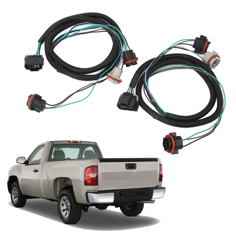 1 Pair Tail Light Wiring Harness 25958494 Improved Visibility Rear