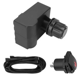 BBQ Future Electronic Ignition Button with 5 Spark Generator Push Button Switch, Grill Replacement Igniter Electric Igniter Switch Module for Char-Broil Surefire Ignition Systems and Most Grill