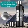 Termos De Acero Inoxidable Camping Para Café Y Agua 1500ml