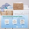Zinshine Eco-friendly Laundry Detergent Sheets (80 sheets 160 loads) -