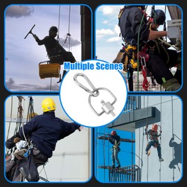 2pcs HVAC Safety Cap Keys Tool, Stainless Steel Vacuum Cap Key for Refrigerant Safety Caps Multi-Function Key Hand Tool Accessories for HVAC Caps