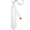 DiBanGu Silk Necktie Wedding Pocket Square Tie Pin Cufflinks Set