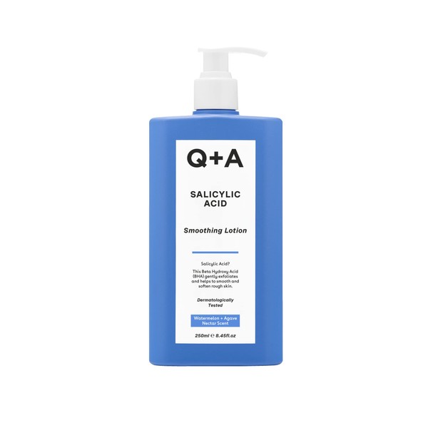 Q+A Salicylic Acid Smoothing Lotion for Effective Targeted Body Care,