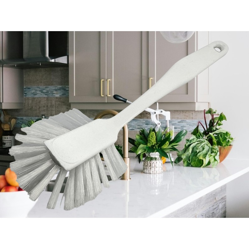 MAAJ® 2x White Hygiene Washing Up Brush for the Food