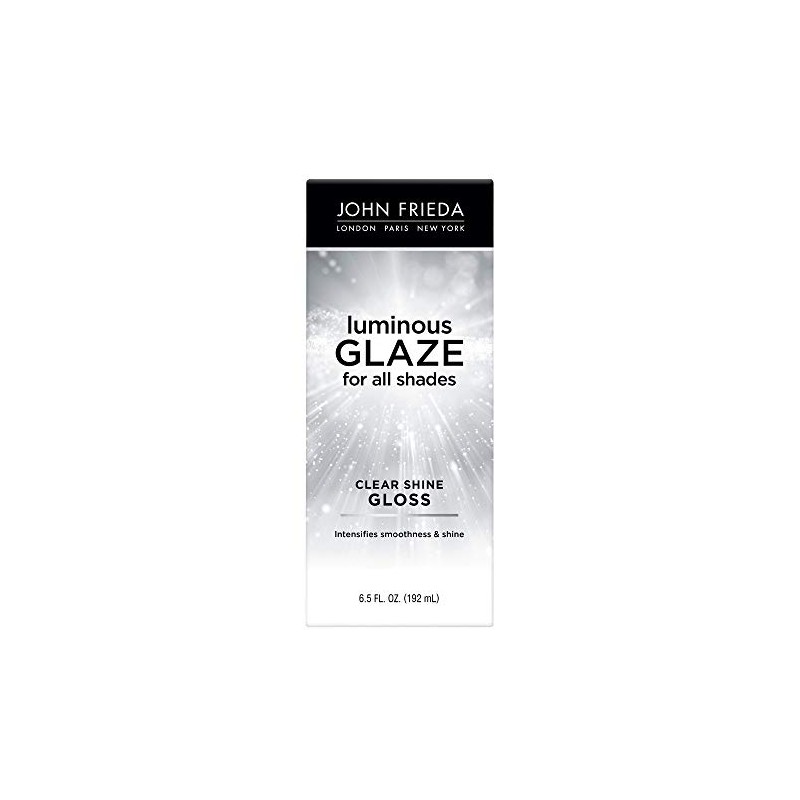 John Frieda Luminous Glaze brillo transparente, 6.5 onzas